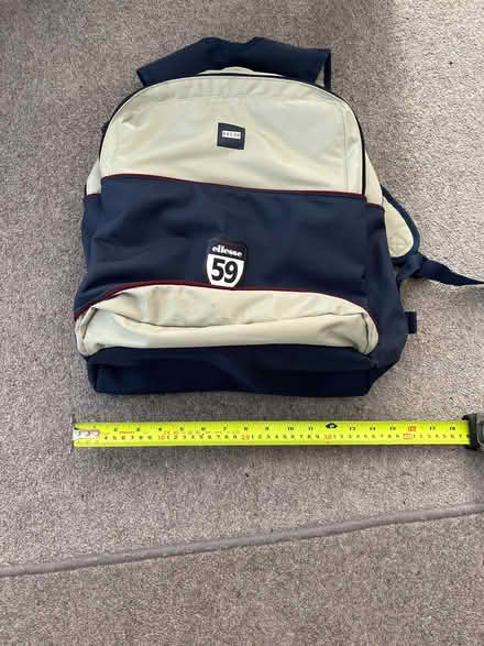 Photo of free Ellesse backpack (Cambusbarron FK7) #1