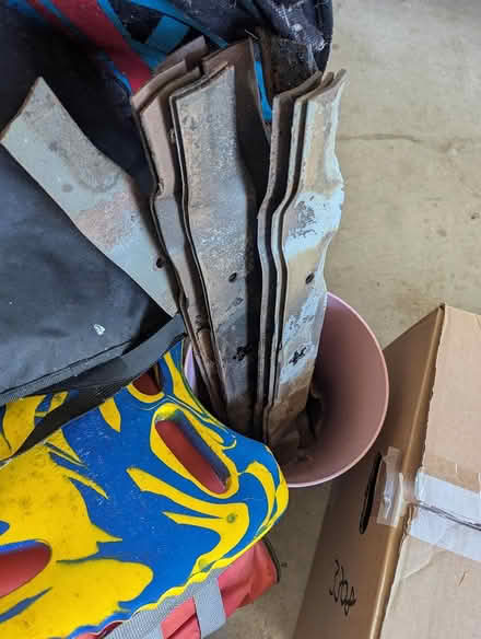 Photo of free Old lawnmower blades (Kildaire and 1010) #1