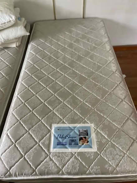 Photo of free Twin beds and bedding (Berkeley Heights) #3