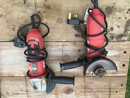 Photo of free Pair of Grinders - switches appear to be stuck so don't work (Brogborough MK43) #1