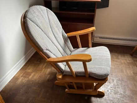 Photo of free Wooden rocking chair (Nepean, Centrepointe) #2