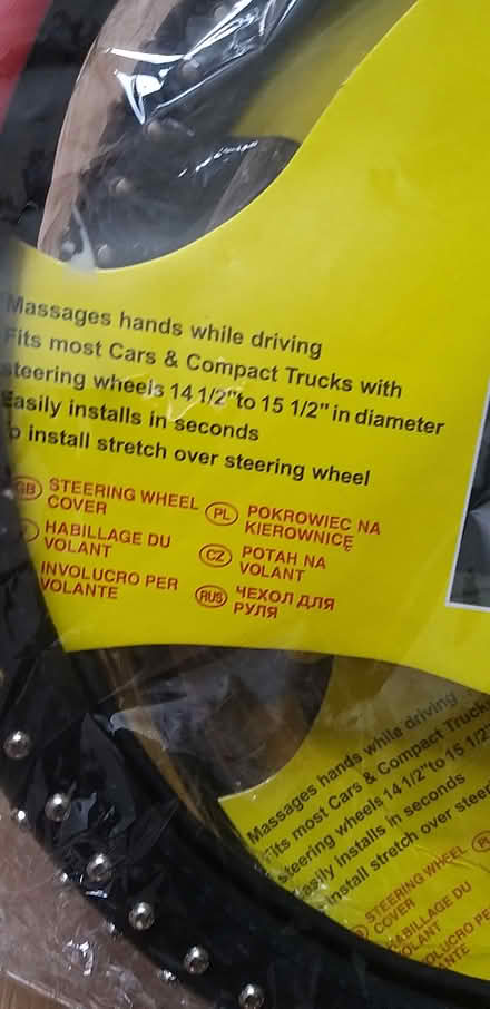 Photo of free Steering Wheel Cover (Herne Hill, SE24) #2