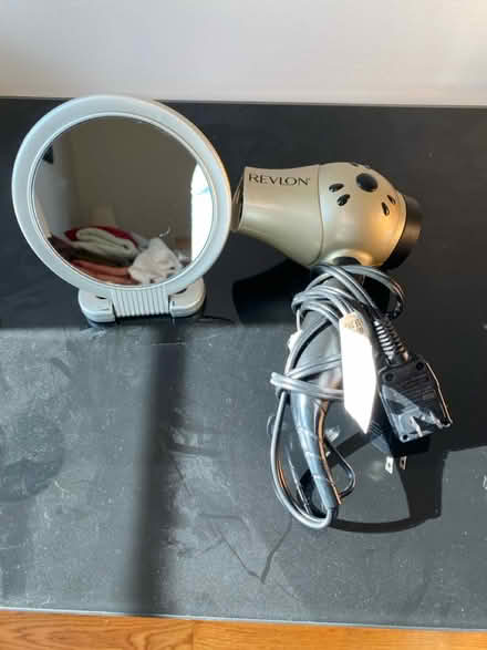 Photo of free Blow dryer and small mirror (Wooton High School) #1