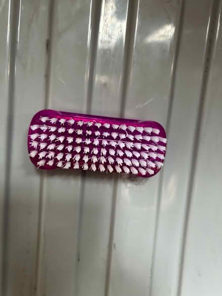 Photo of free Unused purple 2 sided nail brush (Castle, CW8) #1