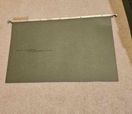 Photo of free hanging files (Glenageary) #2