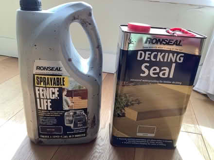 Photo of free Fence paint and decking seal (Whitchurch, Bristol) #1