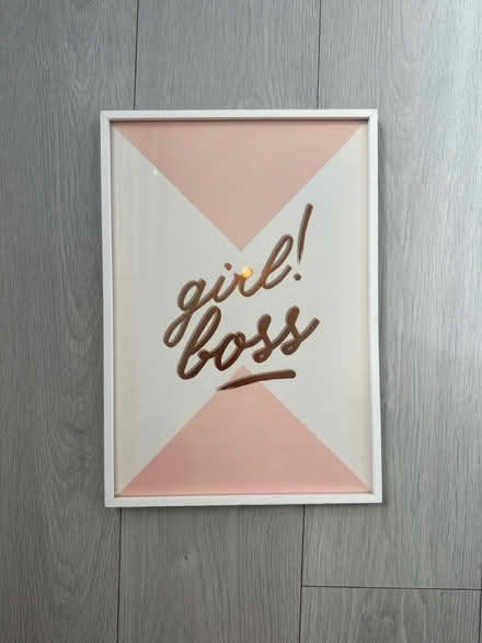 Photo of free Girl boss print & frame (Highgate London) #1