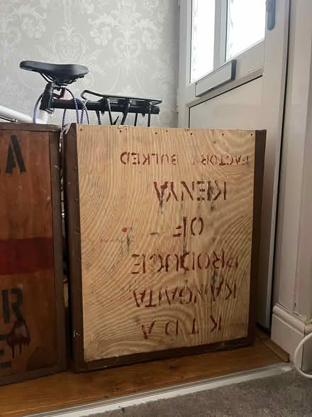 Photo of free 2 Tea chests (SE25 5) #4