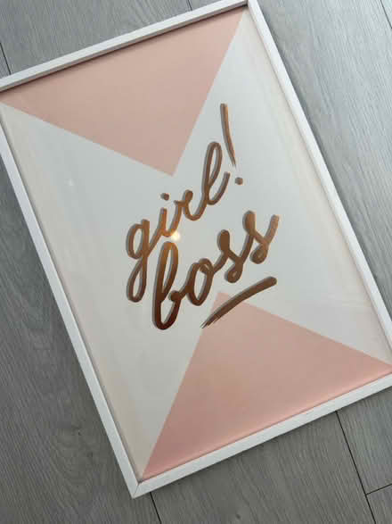 Photo of free Girl boss print & frame (Highgate London) #2