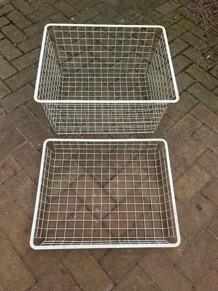 Photo of free 2 wire baskets (Lexden CO3) #2