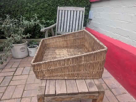 Photo of free Large wicker basket (Meersbrook S8) #1