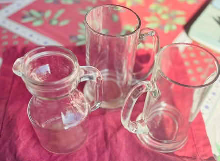 Photo of free Pint glass tankards, small glass jug (Fairfield LA1) #3
