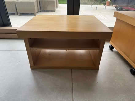 Photo of free Light Beech Effect Side Table (The Camp AL1) #1
