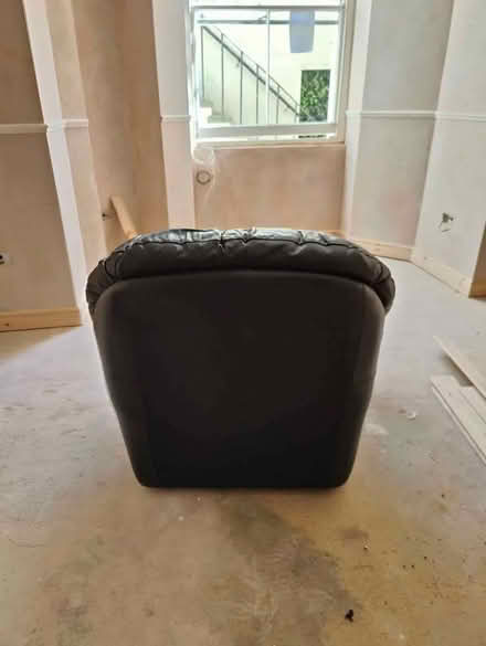 Photo of free Comfy black leather armchair (Bohemia TN37) #2