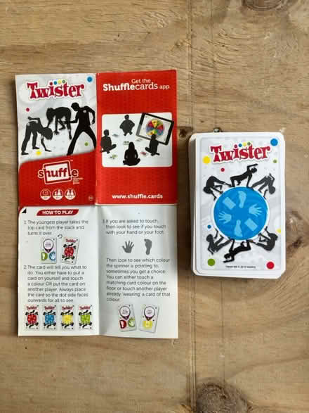Photo of free Twister shuffle card game (Shankill) #1