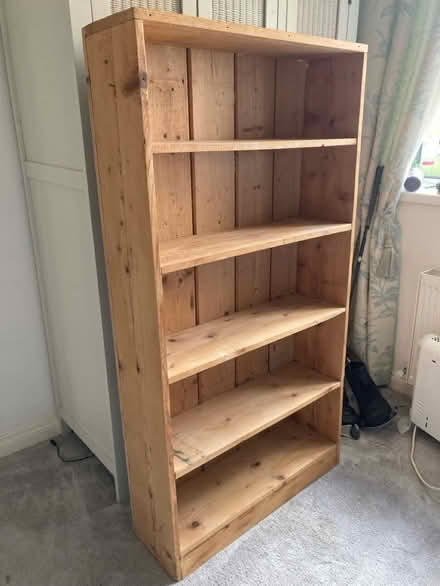 Photo of free Small Pine Bookcase (Dublin) #1