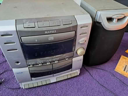 Photo of free Cd tape radio player (TN34 blacklands) #1