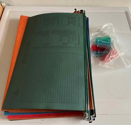 Photo of free Foolscap hanging files (Stroud GL5) #1