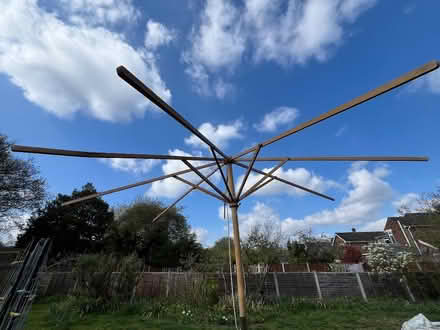 Photo of free Garden umbrella frame no fabric (Lexden CO3) #1