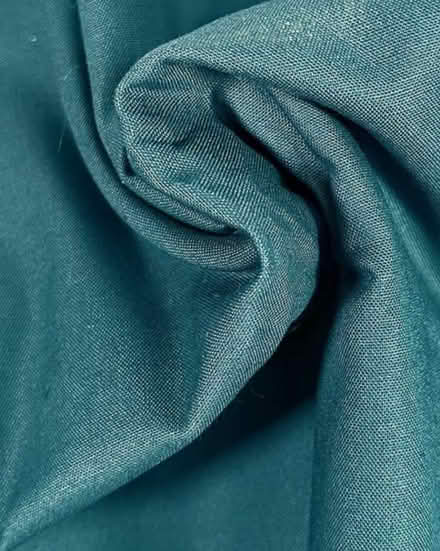 Photo of Teal-coloured fabric (HX3) #1