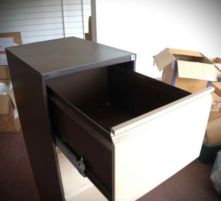 Photo of free Four drawer filing cabinet, fair condition (Burgess Hill RH15) #3