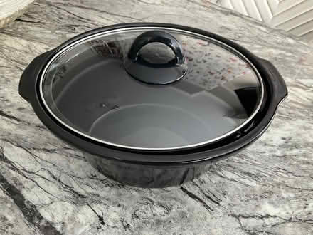 Photo of free Black casserole pot (Stockport SK3) #1