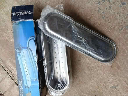 Photo of free Stainless steel salmon poacher (WR13. Cradley. Malvern.) #1