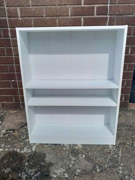 Photo of free White bookcase (Harley Shute TN38) #1