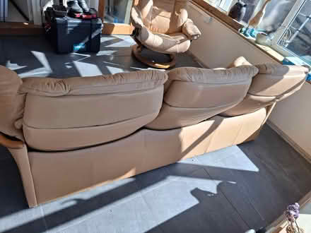 Photo of free Stressless Sofa 3 seater (Stroud, up from Playhouse) #4