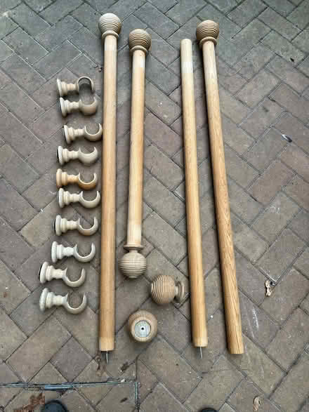 Photo of free Curtain rails (Lexden CO3) #1