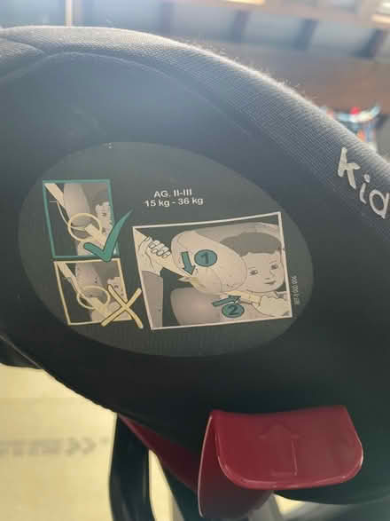 Photo of free Car seat (Mossley Hill) #2