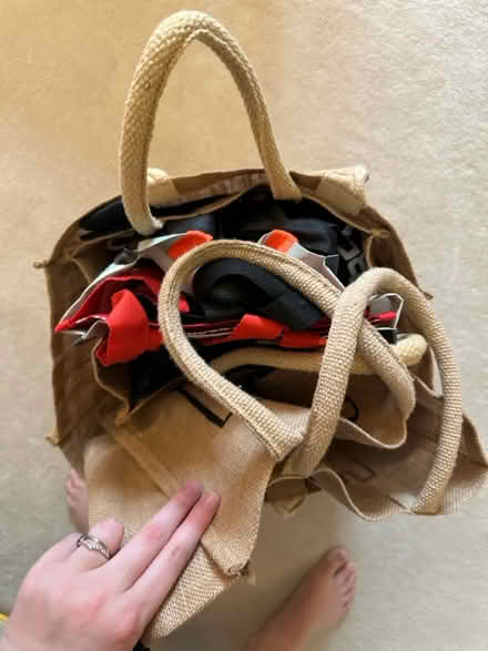 Photo of free Hessian bag of bags (Hammersmith W6) #1