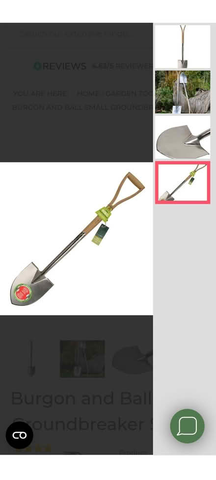 Photo of Triangular blade spade (Lower Earley RG6) #1