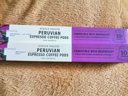 Photo of free M & S Peruvian coffee pods (Worcester) #1