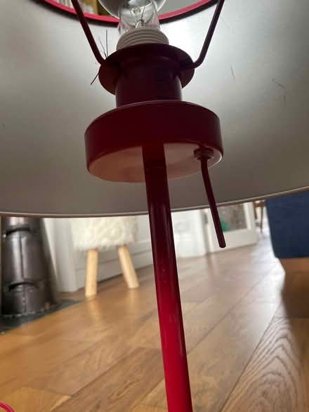 Photo of free Red lamp (Cotteridge B30) #4