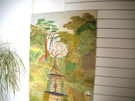 Photo of free Trompe l'oeil panel, a piece of Burgess Hill retail history! (Burgess Hill RH15) #3