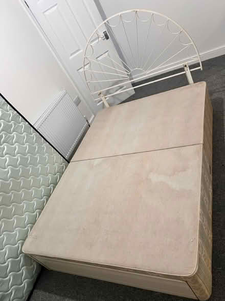 Photo of free Double bed and mattress (Chesterfield S40 area) #2