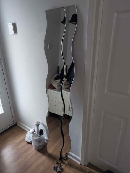 Photo of free IKEA wavy mirrors (pair) (Hockley Heath CP B94) #1