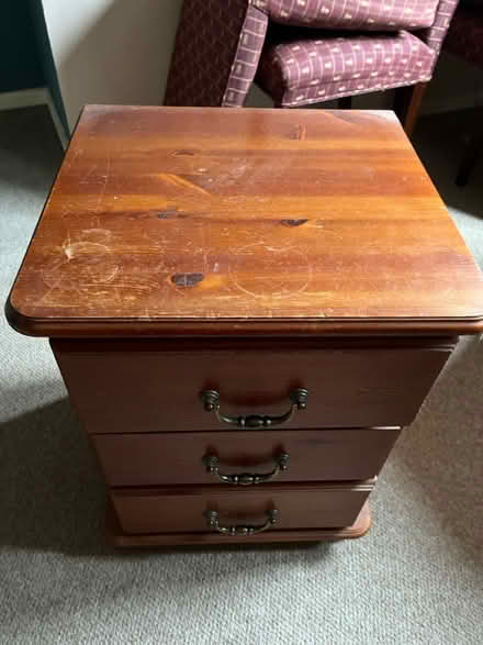 Photo of free Drawer unit/bedside table (Kingsmead) #2