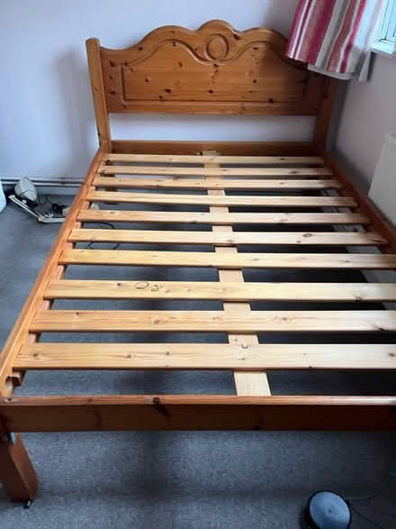 Photo of free Double bed frame (Kingsmead) #1