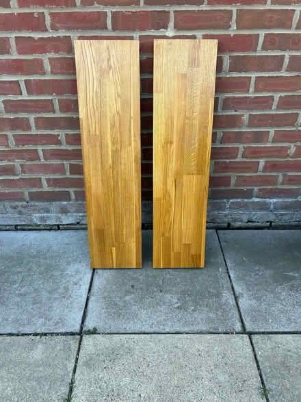 Photo of free Two Short Planks - solid oak (Chalgrove OX44) #1