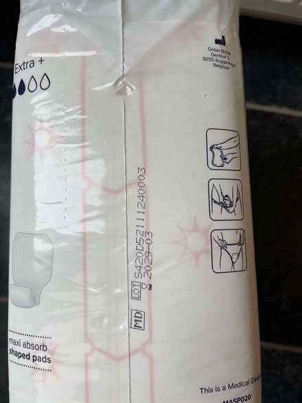 Photo of free Unisex adult incontinence pads (West Malvern CP WR14) #3