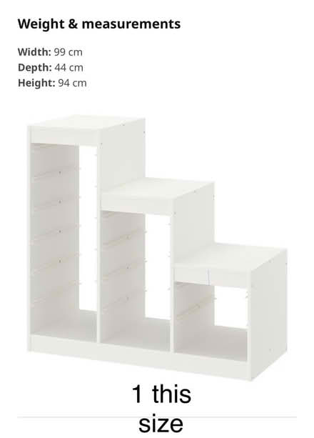 Photo of IKEA Trofast Units (East Linton EH40) #2