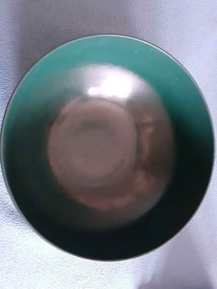 Photo of free Hard plastic Habitat green bowl (Lampton TW3) #1