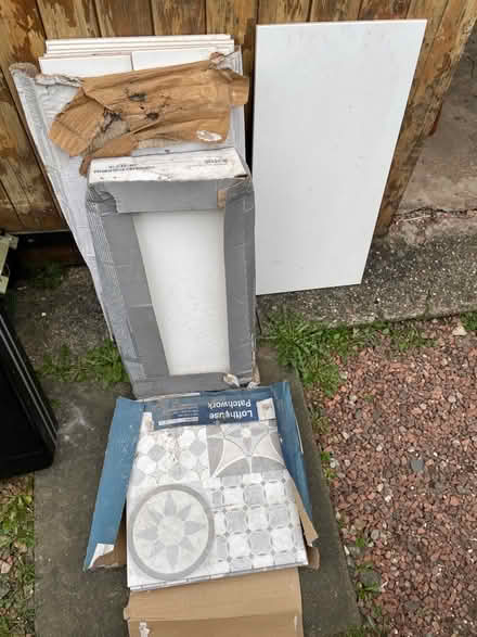 Photo of free Selection of white tiles. (Craiglockhart EH14) #1