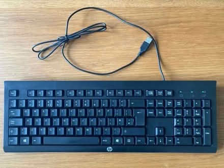 Photo of free HP Wired Keyboard (E17 8EQ) #1