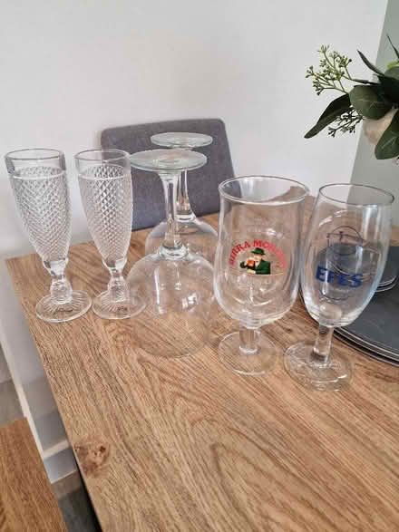 Photo of free Selection of prosecco, beer and gin glasses (Ironbridge TF8) #1