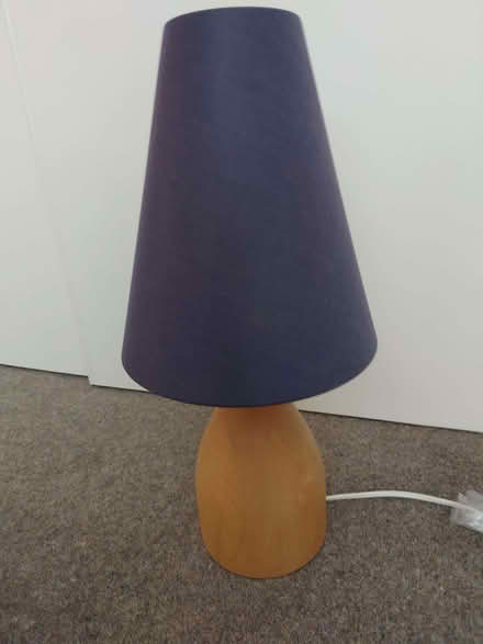 Photo of free Ikea birch wood table lamp (Clerwood EH12) #2
