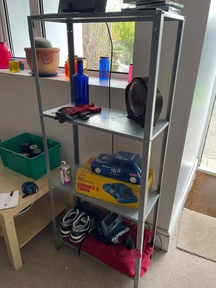 Photo of free 2 metal racking shelving units (ME16) #1