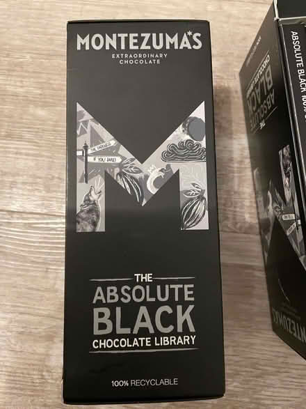 Photo of free Out of date Montezumas absolute dark chocolate OUT OF DATE (Warden Hill GL51) #1